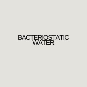 Bacteriostatic Water